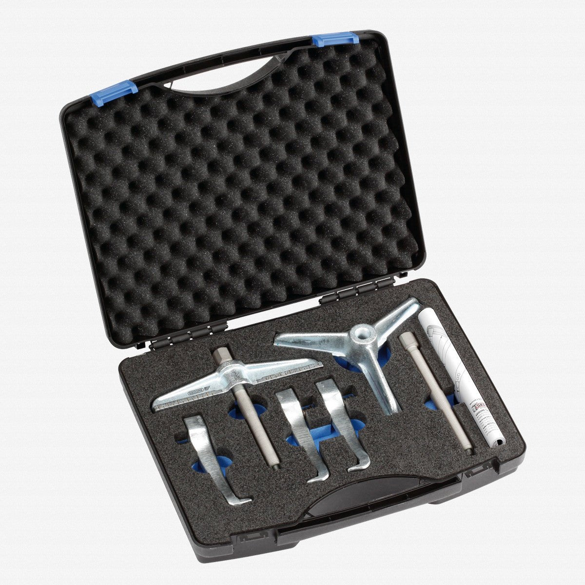 Gedore 1.07/K - 1A - B Puller set with 3 legs, with leg brake 140x100 mm - GR2224097 - KC Tool