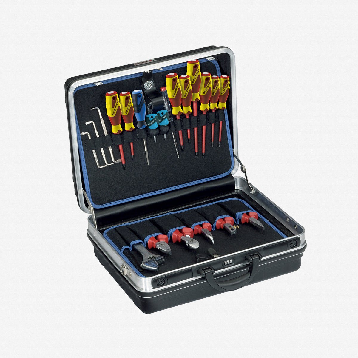 Gedore 1090 Tool case electrician 90 pcs - GR6601590 - KC Tool