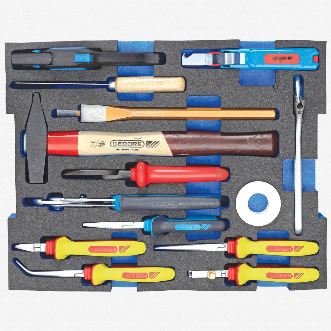 Gedore 1100 - 02 GEDORE - Sortimo L - BOXX 136 with assortment Electrician, 36 - pc - GR2658208 - KC Tool