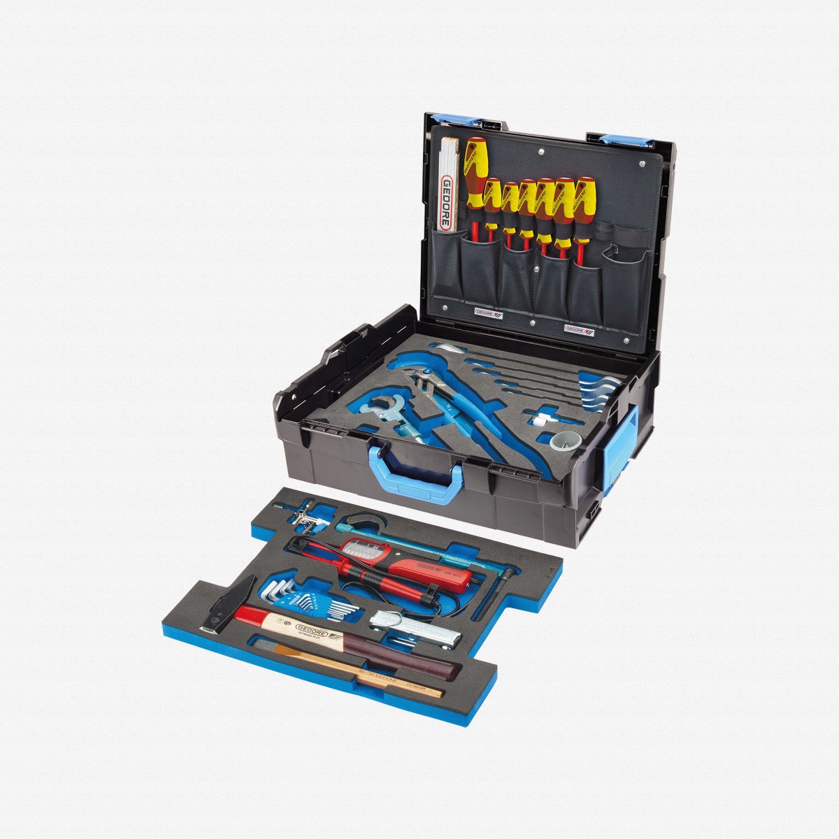 Gedore 1100 - 03 GEDORE - Sortimo L - BOXX 136 with assortment Installation, 44 - pc - GR2658216 - KC Tool
