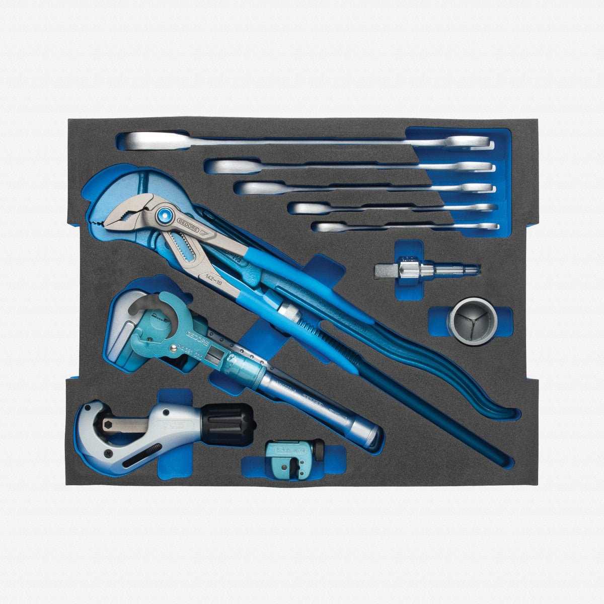 Gedore 1100 - 03 GEDORE - Sortimo L - BOXX 136 with assortment Installation, 44 - pc - GR2658216 - KC Tool