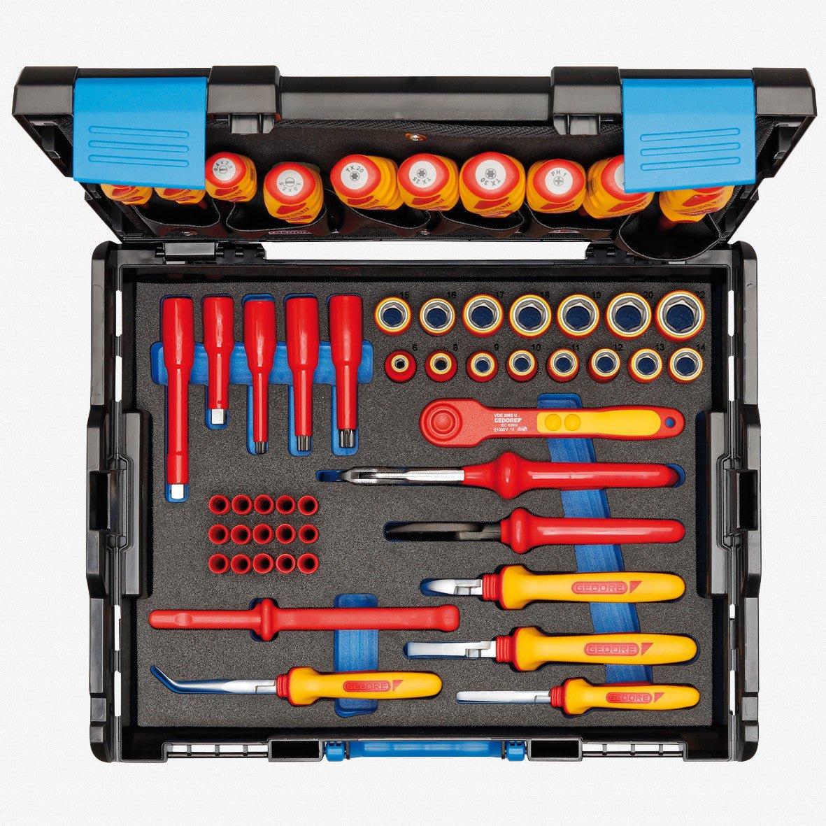 Gedore 1100 - 1094 VDE 53 Pc Tool Assortment - Hybrid - GR2979063 - KC Tool