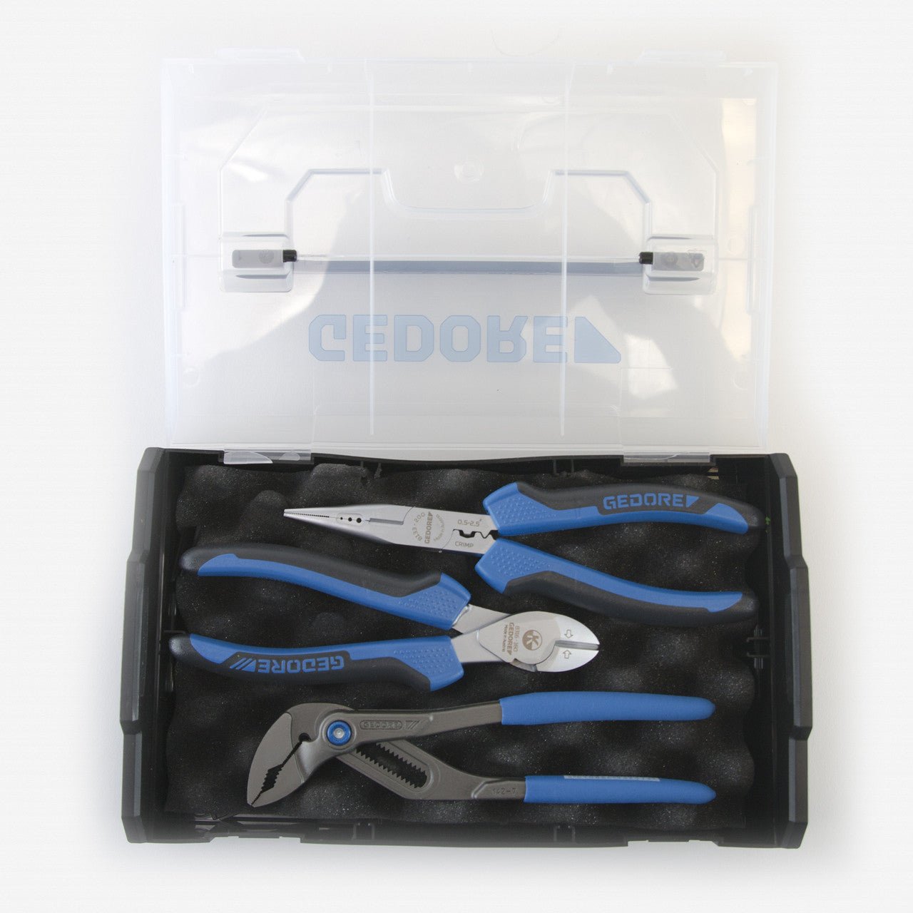 Gedore 1102-008 3 Pc Pliers Set in L-BOXX Mini - GR2951797 - KC Tool