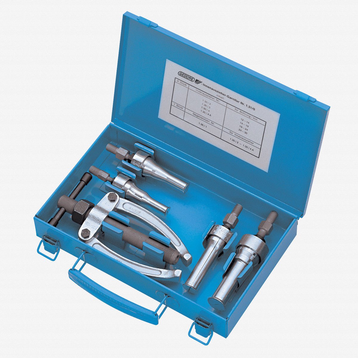 Gedore 1.31/0 Internal extractor set - GR8014530 - KC Tool