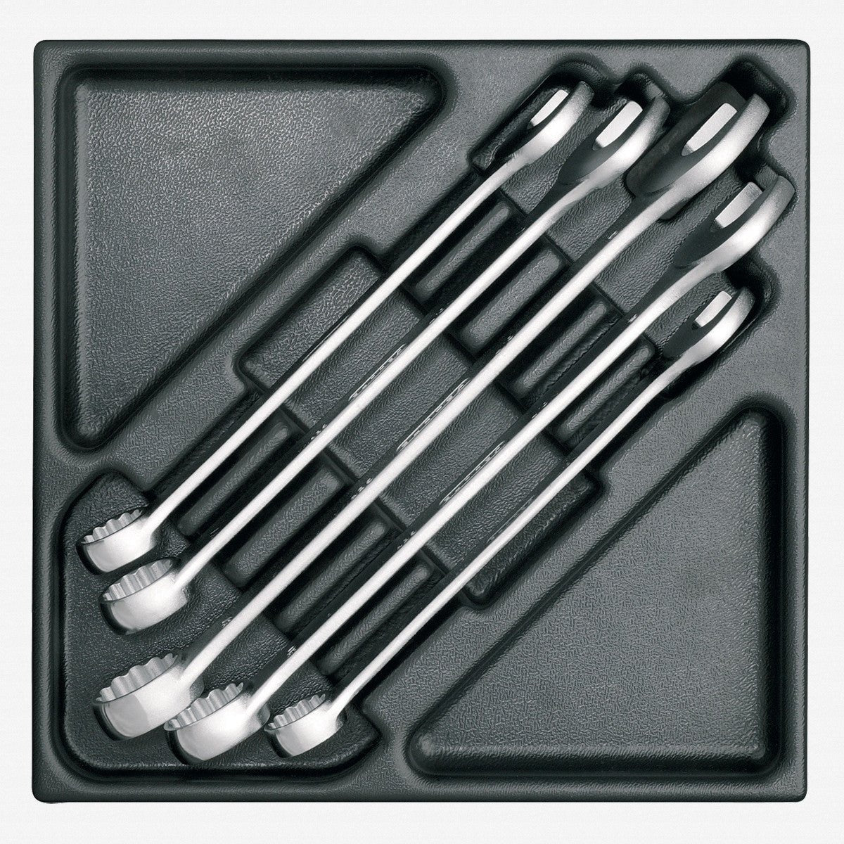 Gedore 1500 ES-7-32 Metric Combination Wrench Set in 2/3 ES Tool Module, 23 - 32 mm, 5 Pieces - GR1761145 - KC Tool