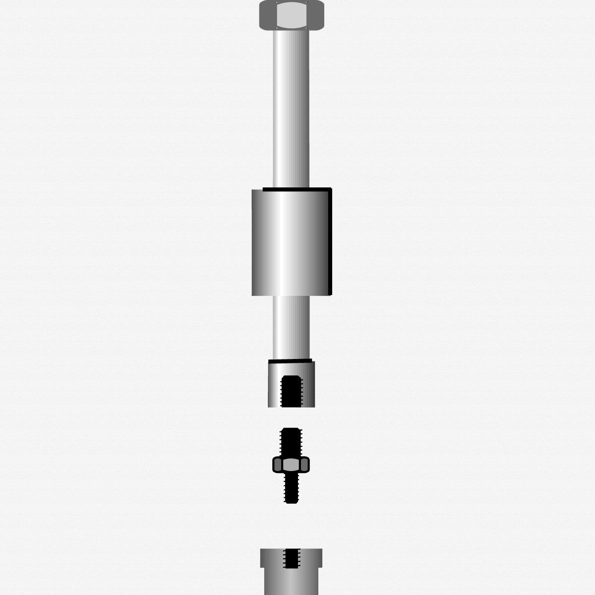 Gedore 1.81/1 Thread insert for 1 - hole uses, M10 - GR1120727 - KC Tool