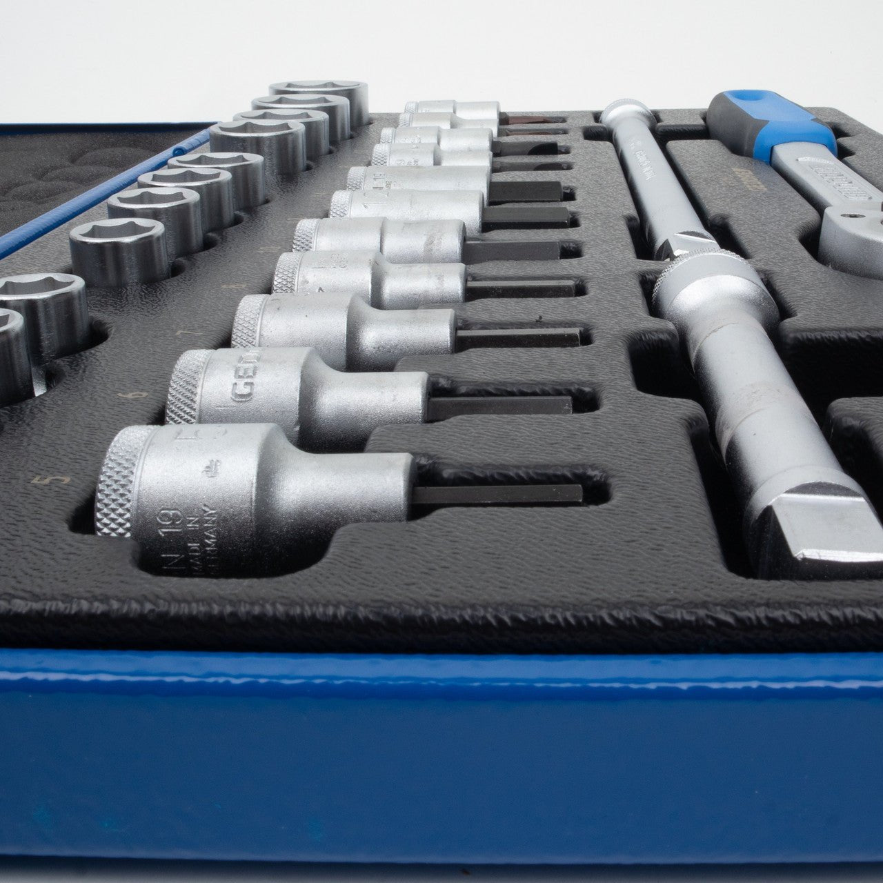 Gedore 19 IMU - 10 Hex Socket Set 1/2", 10 - 30 mm, 27 Pieces - GR6139750 - KC Tool