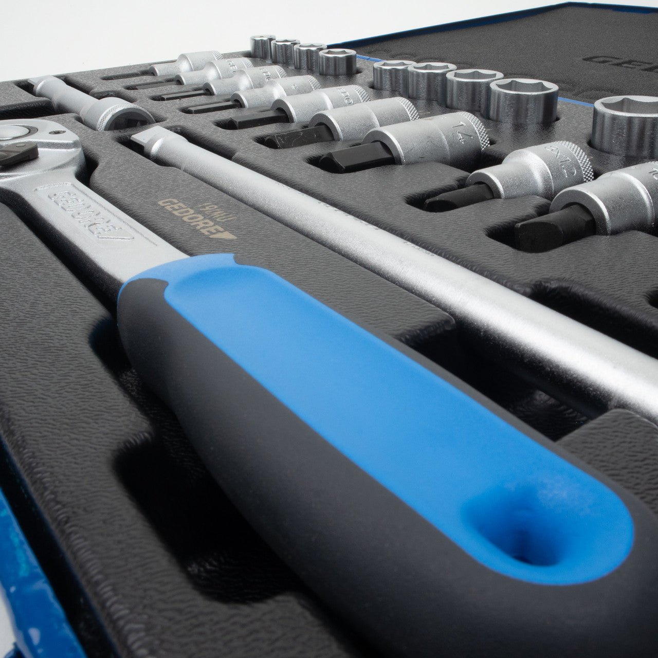 Gedore 19 IMU - 10 Hex Socket Set 1/2", 10 - 30 mm, 27 Pieces - GR6139750 - KC Tool