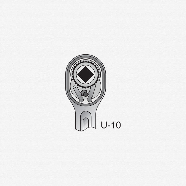 Gedore 1993 U-10 T Reversible Ratchet 1/2" drive - GR6142620 - KC Tool