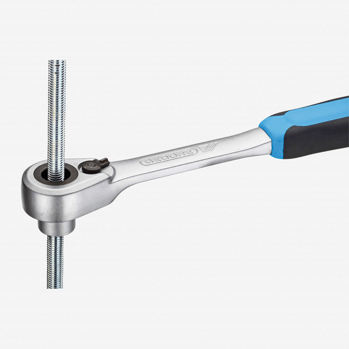 Gedore 1993 U - 20 SK Reversible 19mm Hex Drive Ratchet - GR2219492 - KC Tool