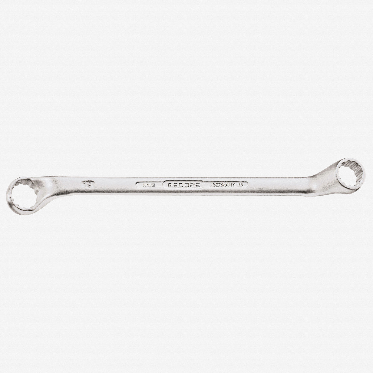 Gedore 2 7x8 Double ended ring spanner offset 7x8 mm - GR6015430 - KC Tool