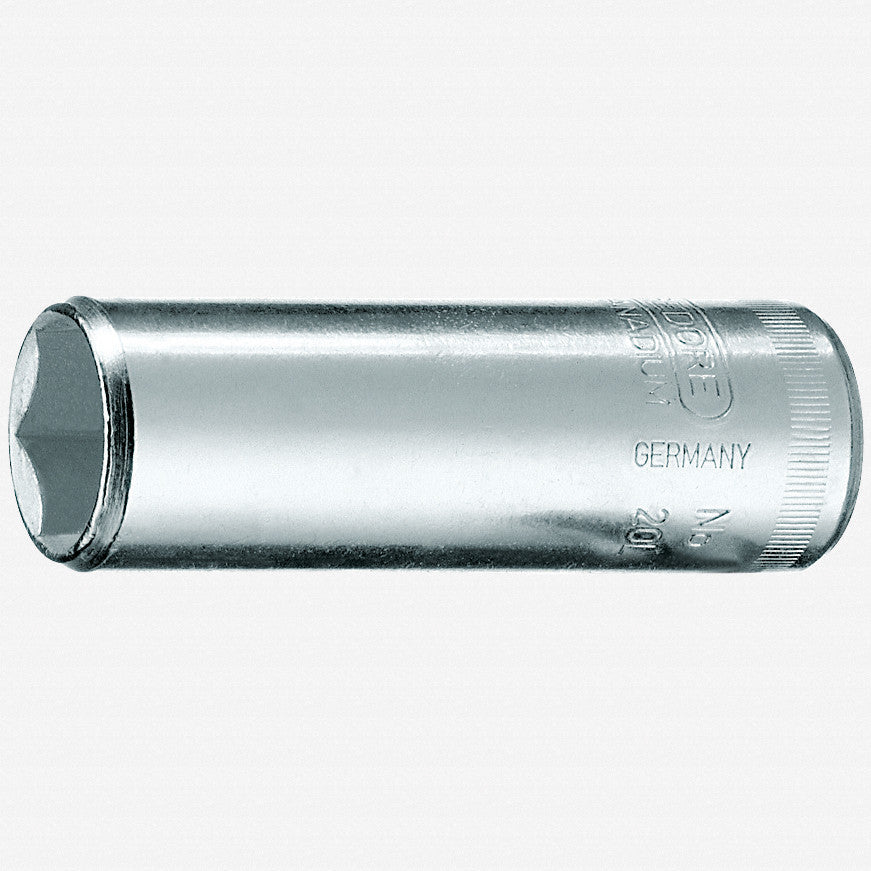 Gedore 20 L 4 Socket 1/4", long 4 mm - GR6191400 - KC Tool