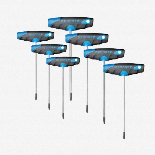 Gedore 2142 TX - 007 7 Pc Torx T - Handle Set T10 - T40 - GR3037401 - KC Tool