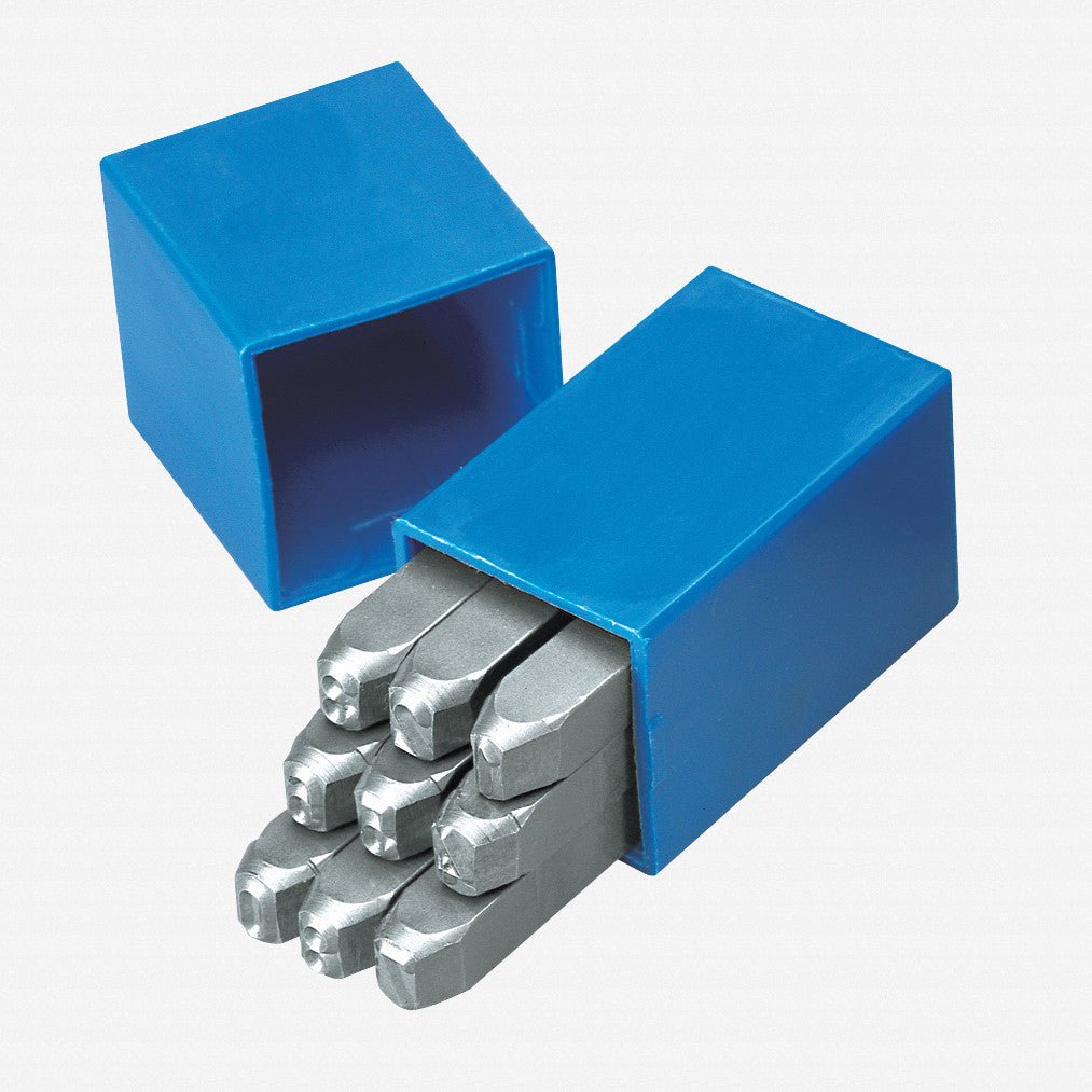 Gedore 2200 - 6 Number punch set 9 pieces - GR8605140 - KC Tool