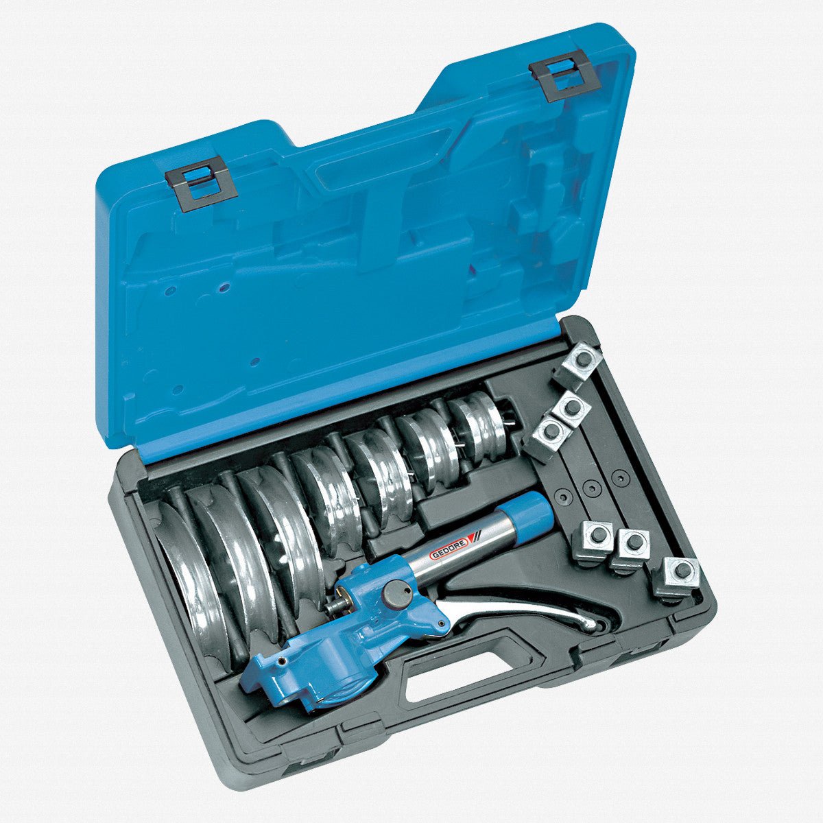Gedore 245610 Hydraulic pipe bender set w/ case - GR4635230 - KC Tool
