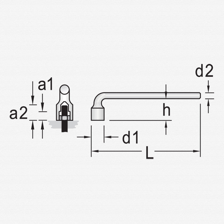 Gedore 25 10 Socket wrench 10 mm - GR6188290 - KC Tool