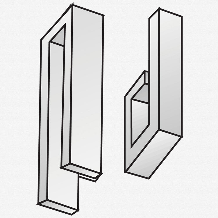 Gedore 280113 Bending tool for producing saddles, sharp - edged - GR4605670 - KC Tool