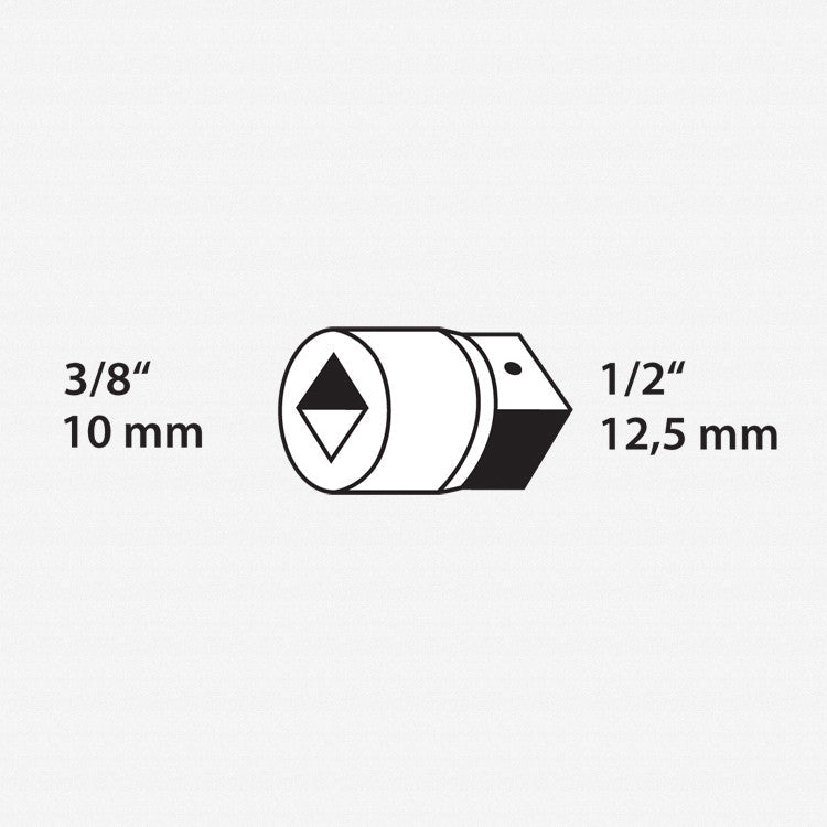 Gedore 3019 Convertor 3/8" to 1/2" - GR6236010 - KC Tool