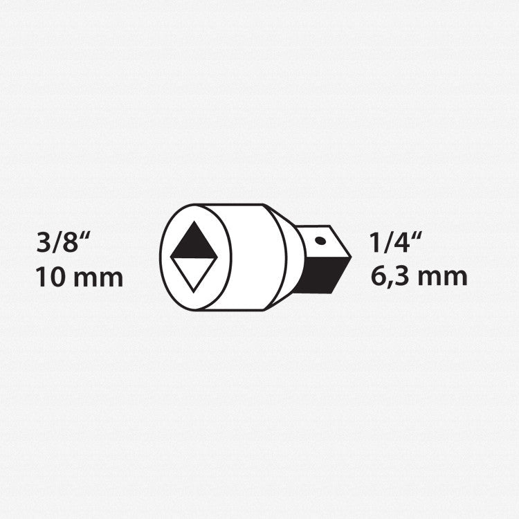 Gedore 3020 Reducer 3/8" to 1/4" - GR6236280 - KC Tool