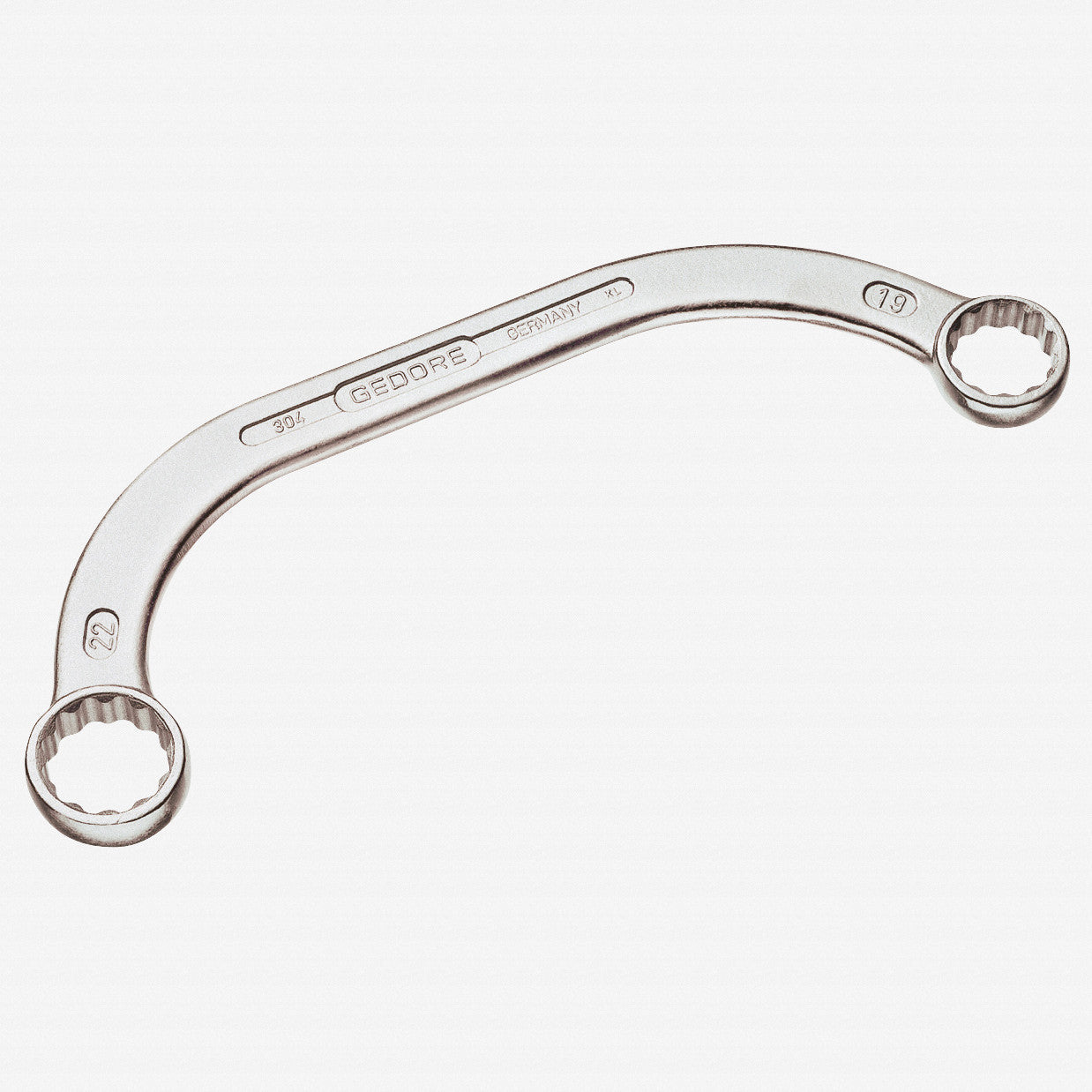 Gedore 304 13x15 Half - moon ring spanner 13x15 mm - GR6470630 - KC Tool