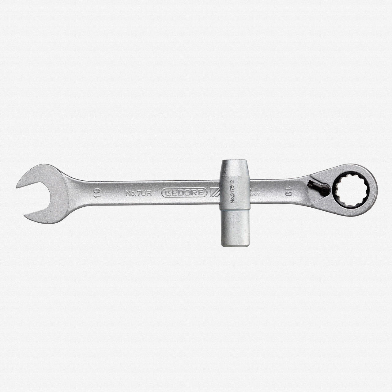Gedore 317512 Installation wrench M12, 19x19 mm - GR4609580 - KC Tool