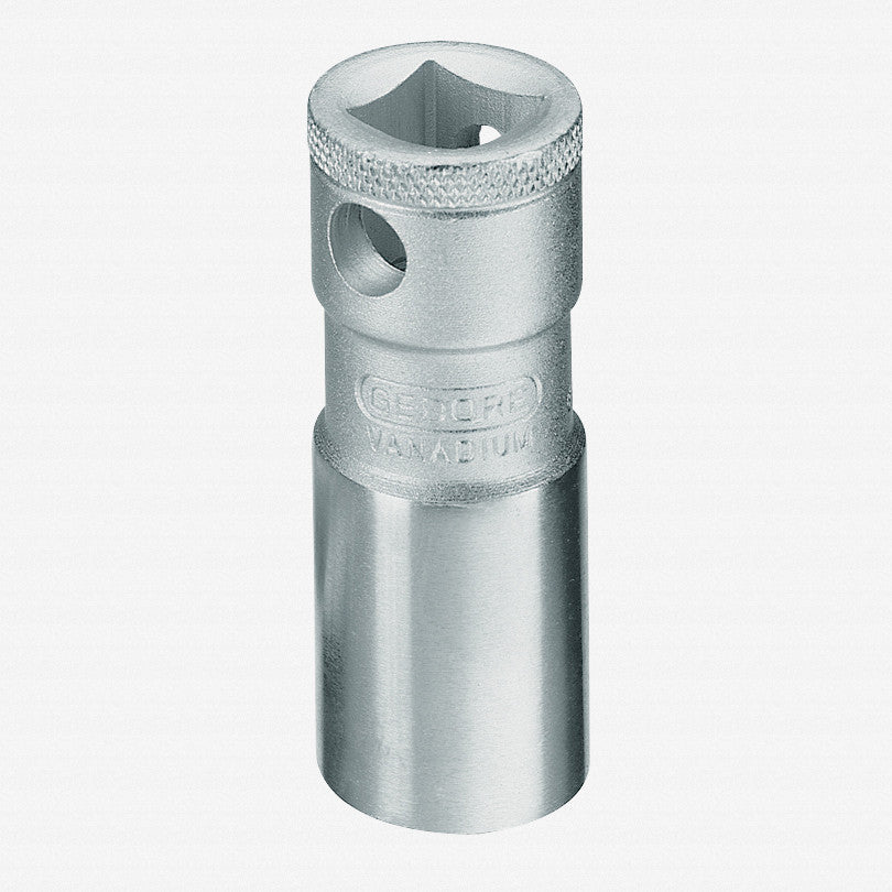 Gedore 57 Spark plug socket with retention spring 18 mm 1/2" - GR6361930 - KC Tool