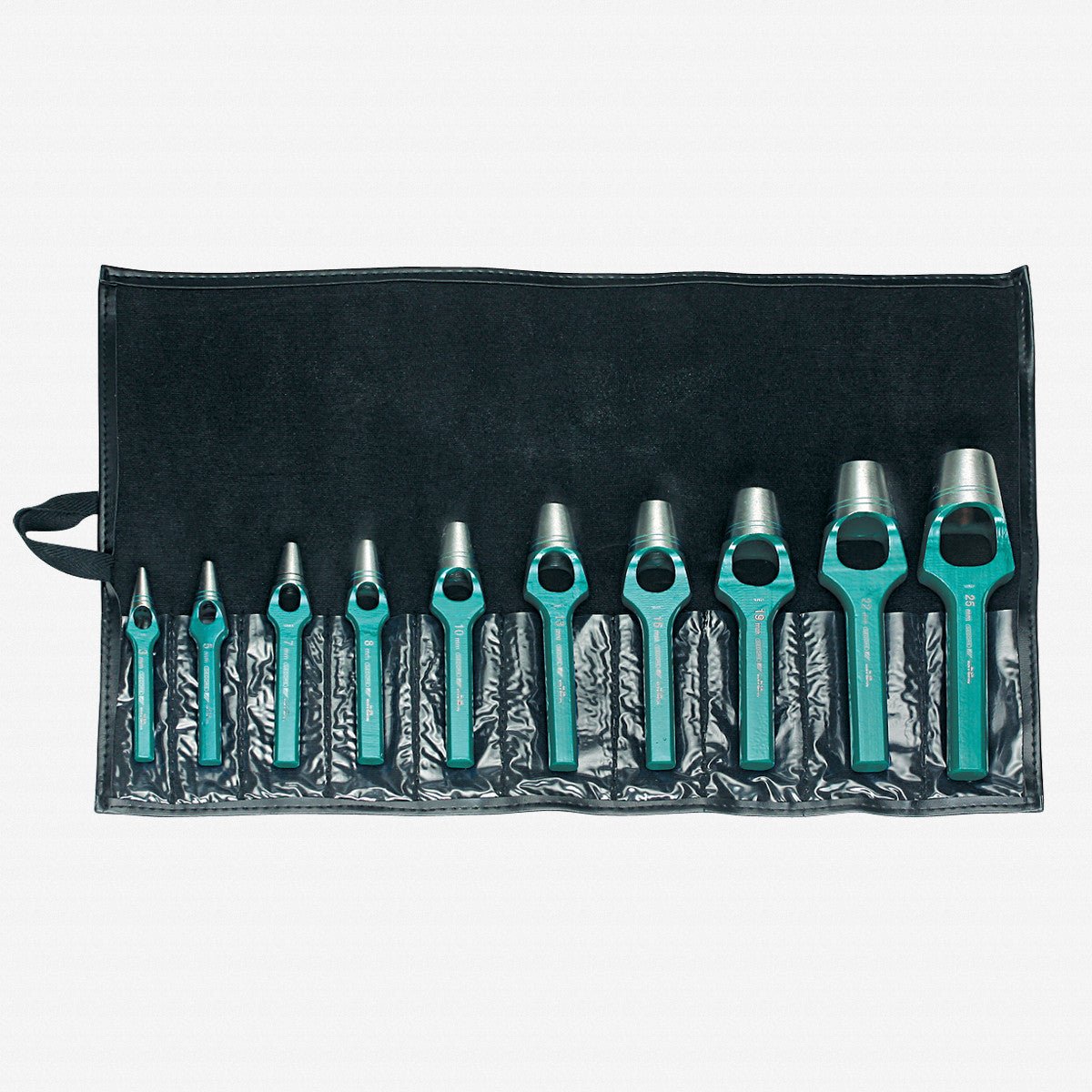 Gedore 570307 Set of arc punches 7 pcs, 4-16 mm - GR2646382 - KC Tool