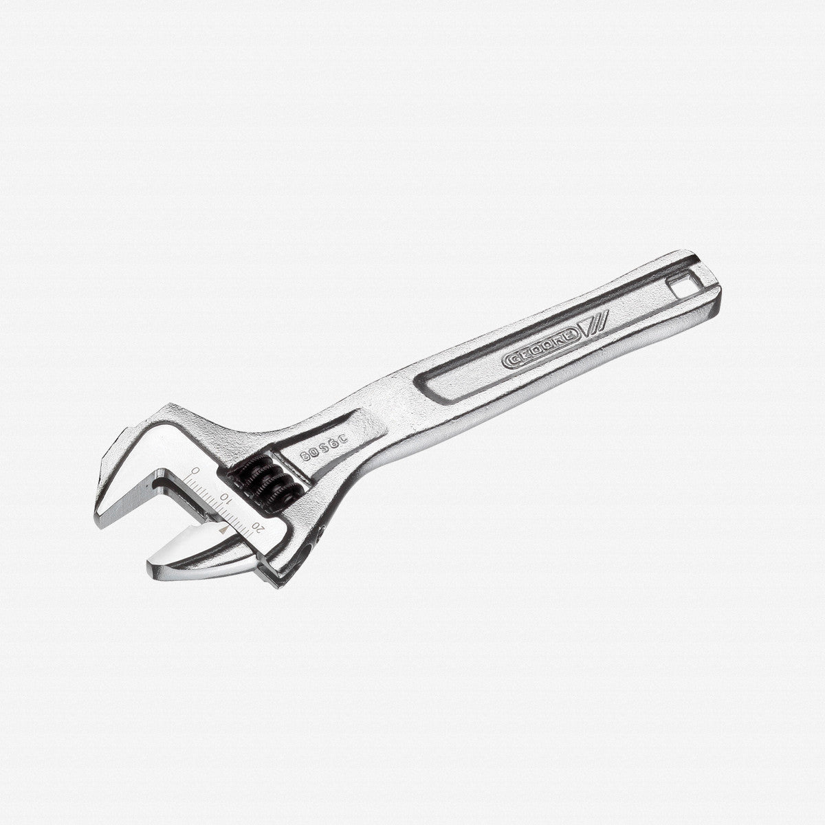 Gedore 60 S 8 C Adjustable spanner, open end, chrome - plated - GR1966316 - KC Tool