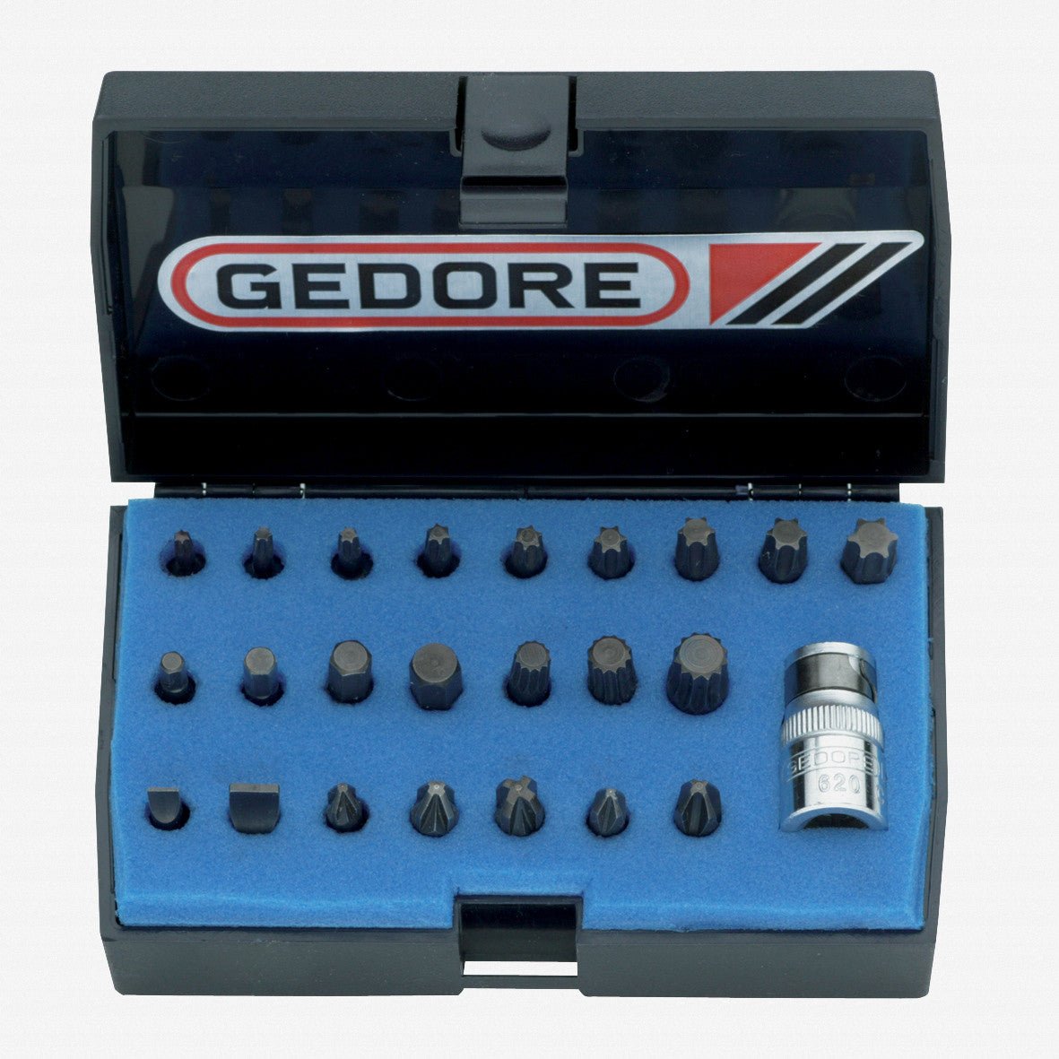 Gedore 620 - 024 Bit set 1/4" 24 pcs - GR1815695 - KC Tool