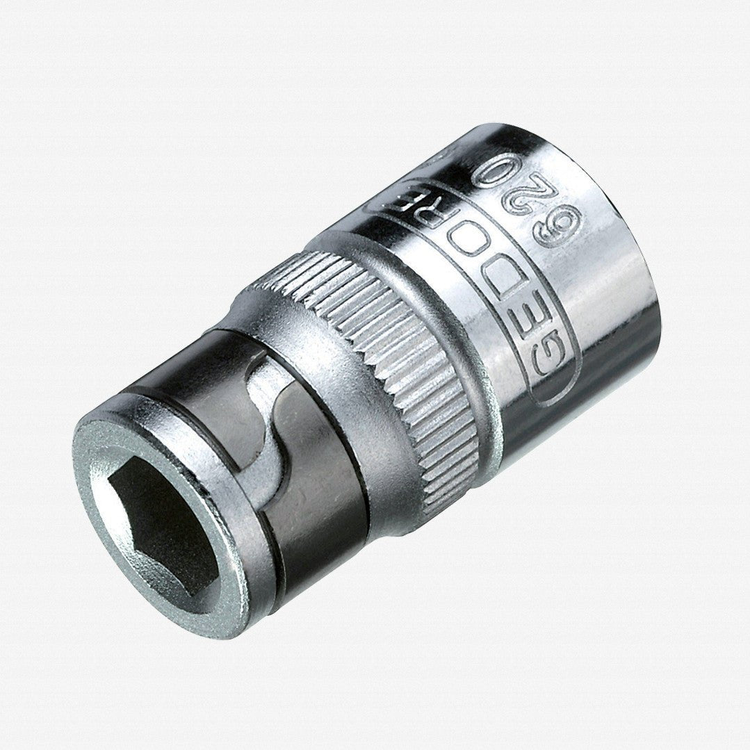 Gedore 620 Square Drive to Hex Bit Adaptor, 1/4"-1/4" - GR1649329 - KC Tool