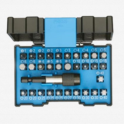 Gedore 666 - 032 - J Bit Box Industry - 32 Piece Bit Set - GR2993228 - KC Tool