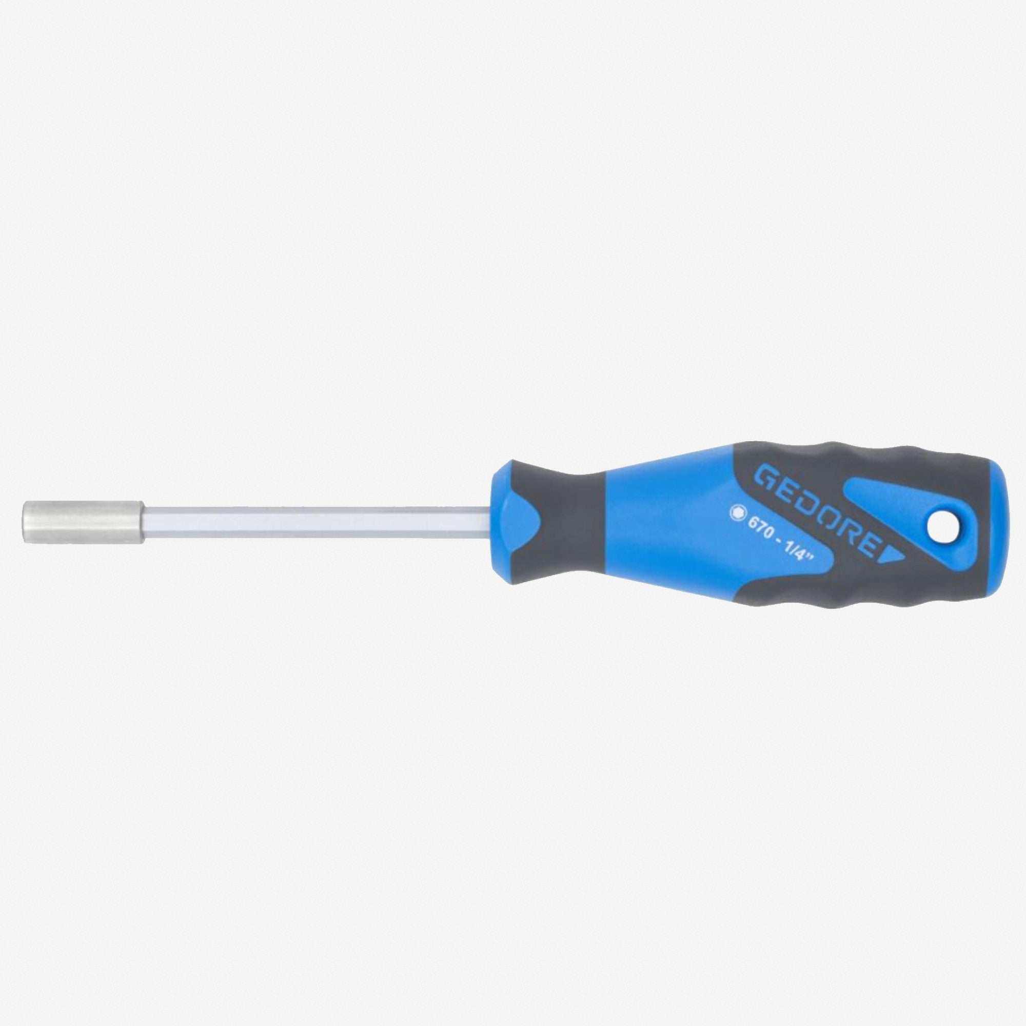 Gedore 670 Bit screwdriver 1/4", short pattern 210 mm - GR6536590 - KC Tool