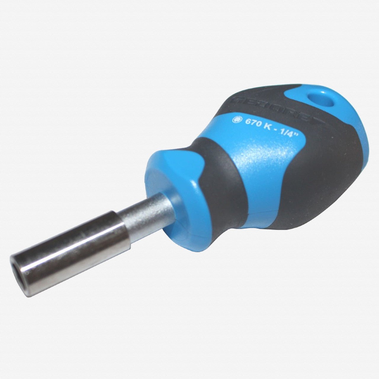 Gedore 670 K Bit screwdriver 1/4", short pattern 80 mm - GR1953796 - KC Tool