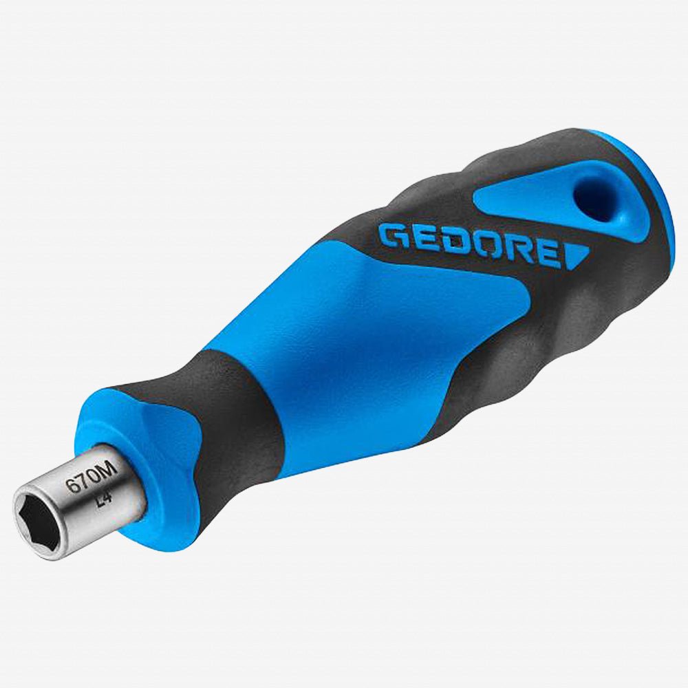 Gedore 670 M 1/4" Magnetic Bitholding Screwdriver - GR3543854 - KC Tool