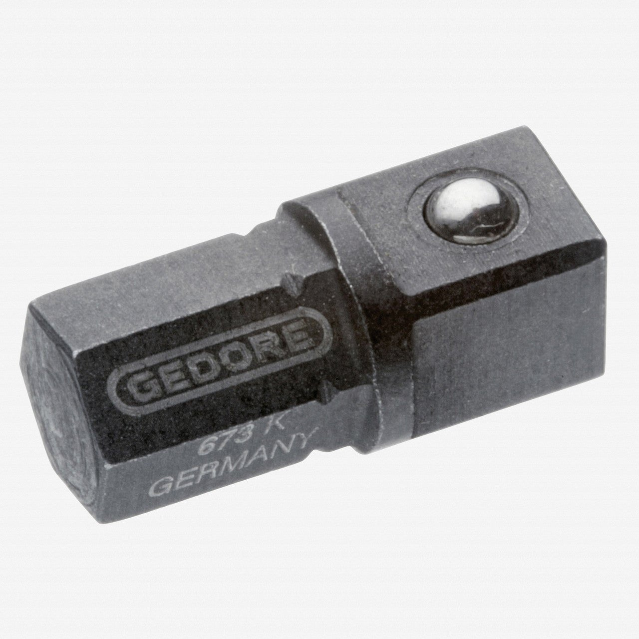 Gedore 673 K Socket holder, short 1/4"-1/4" - GR2000245 - KC Tool
