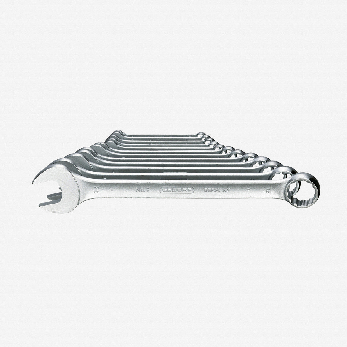 Gedore 7-012 Combination spanner set 12 pcs UD profile 10-32 mm - GR6093150 - KC Tool