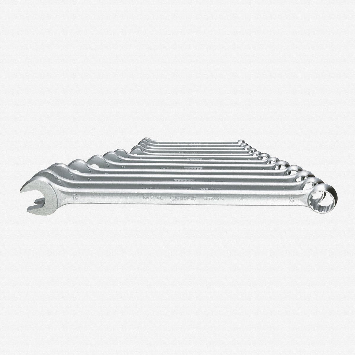 Gedore 7 XL-012 Combination spanner set 12 pcs 10-32 mm - GR6095950 - KC Tool