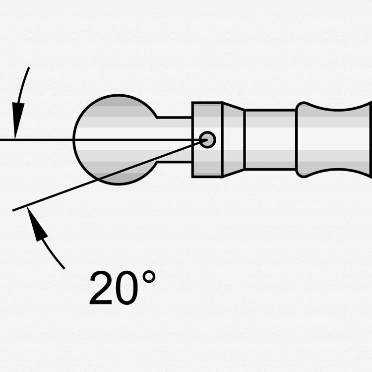 Gedore 760 - 00 TBN Breaking Torque wrench 9x12 mm 0,4 - 2 Nm - GR7090690 - KC Tool