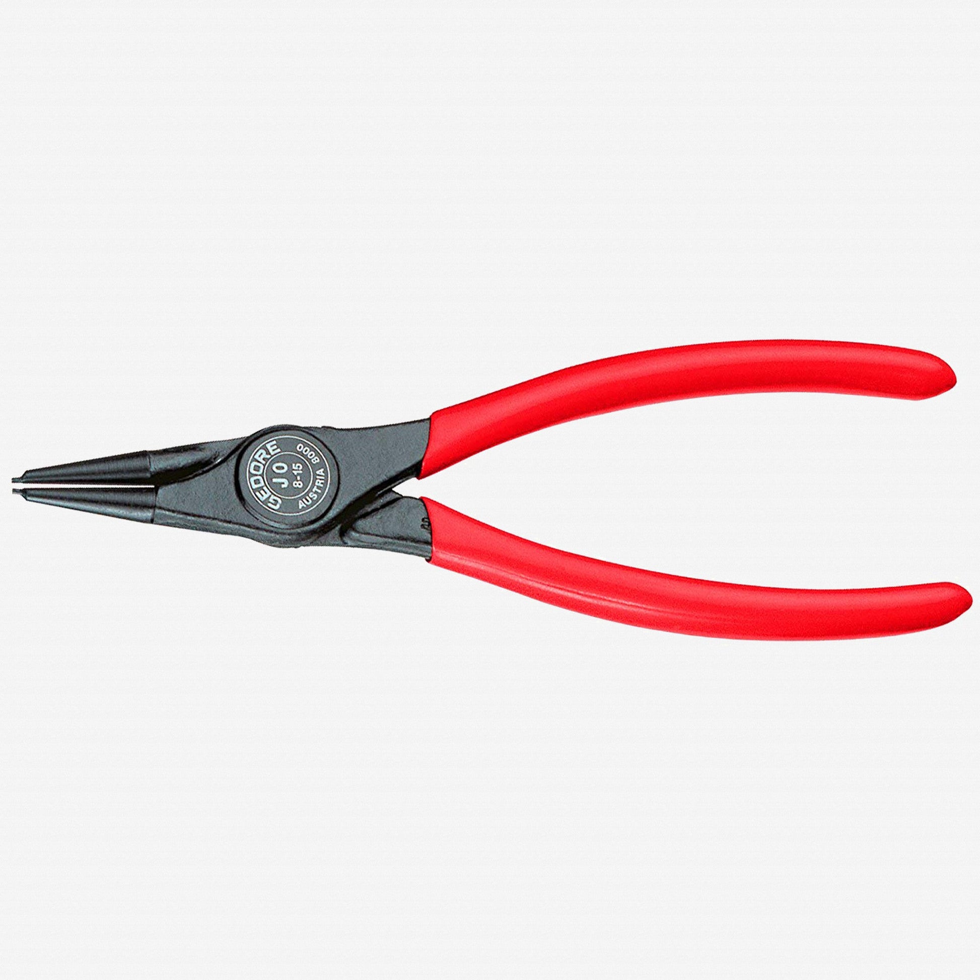 Gedore 8000 J 0 Circlip Pliers for Internal Retaining Rings, Straight, 8-13mm - GR2645629 - KC Tool