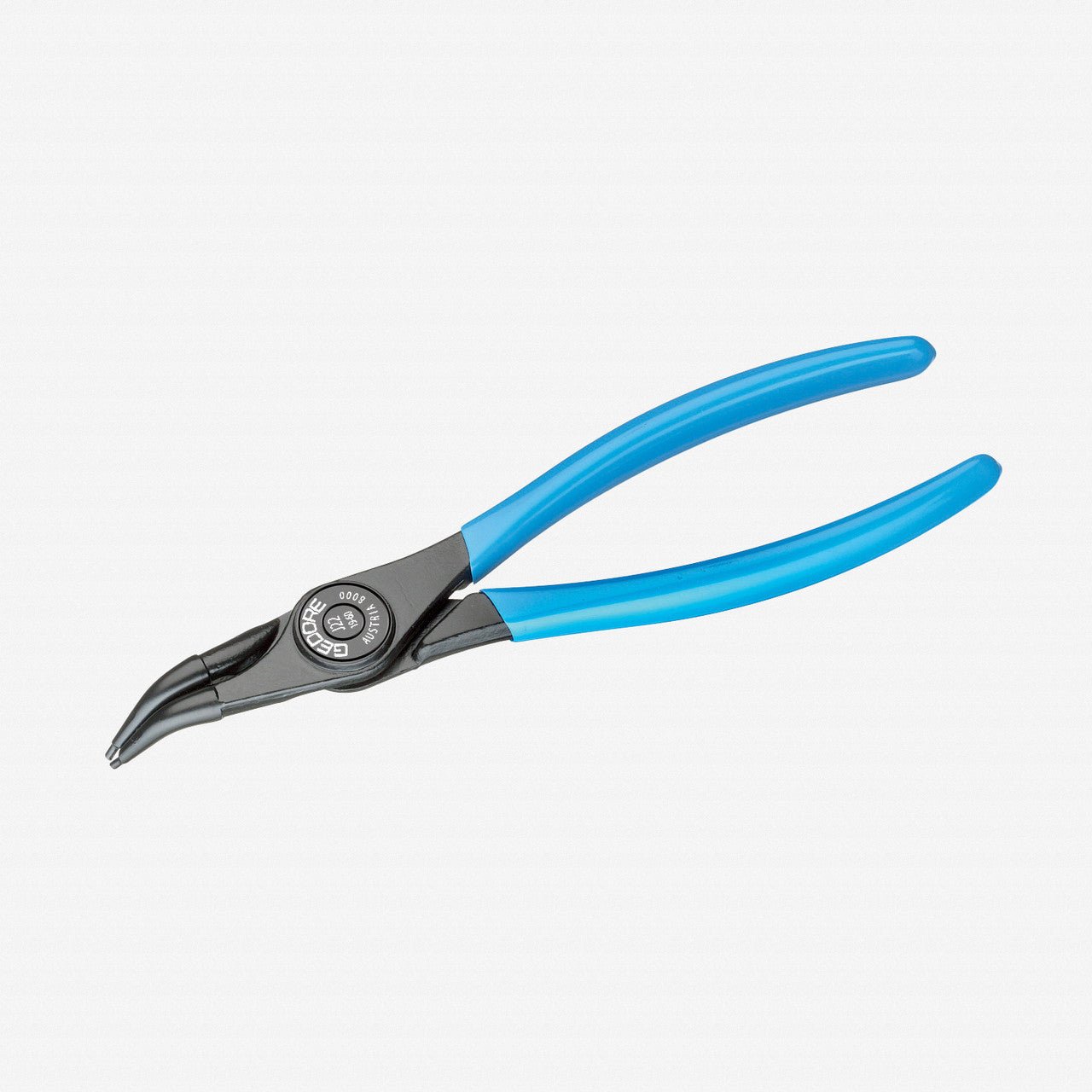 Gedore 8000 J 02 Circlip pliers for internal retaining rings, angled 45 degrees, 8 - 13 mm - GR2014963 - KC Tool