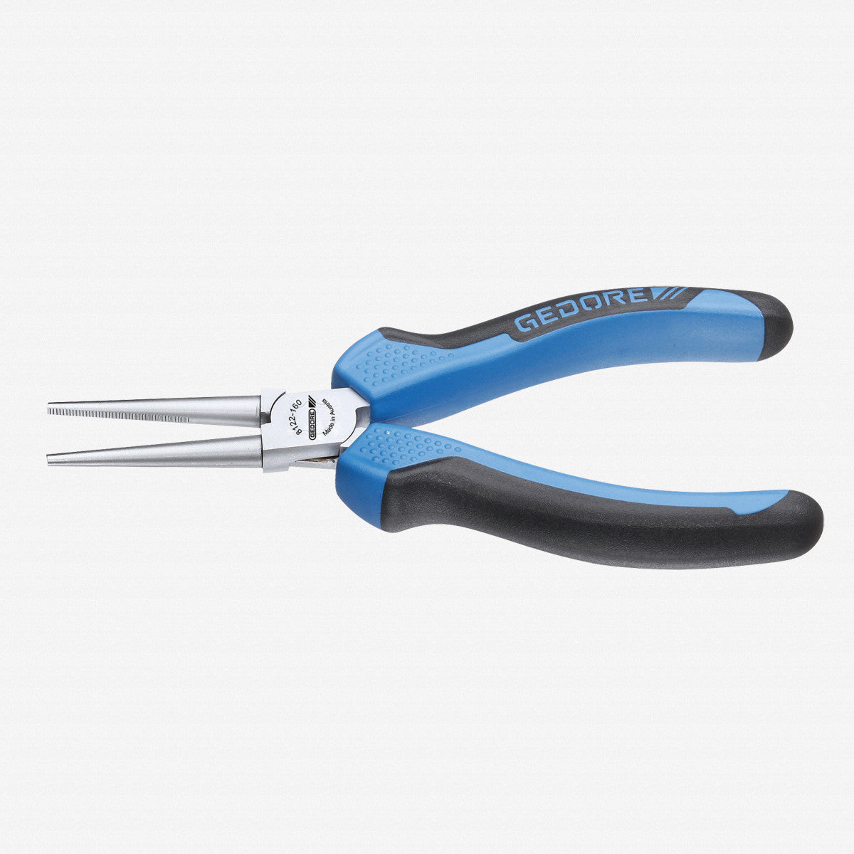 Gedore 8122-160 JC Round nose pliers 160 mm, 2-component handle - GR6716810 - KC Tool