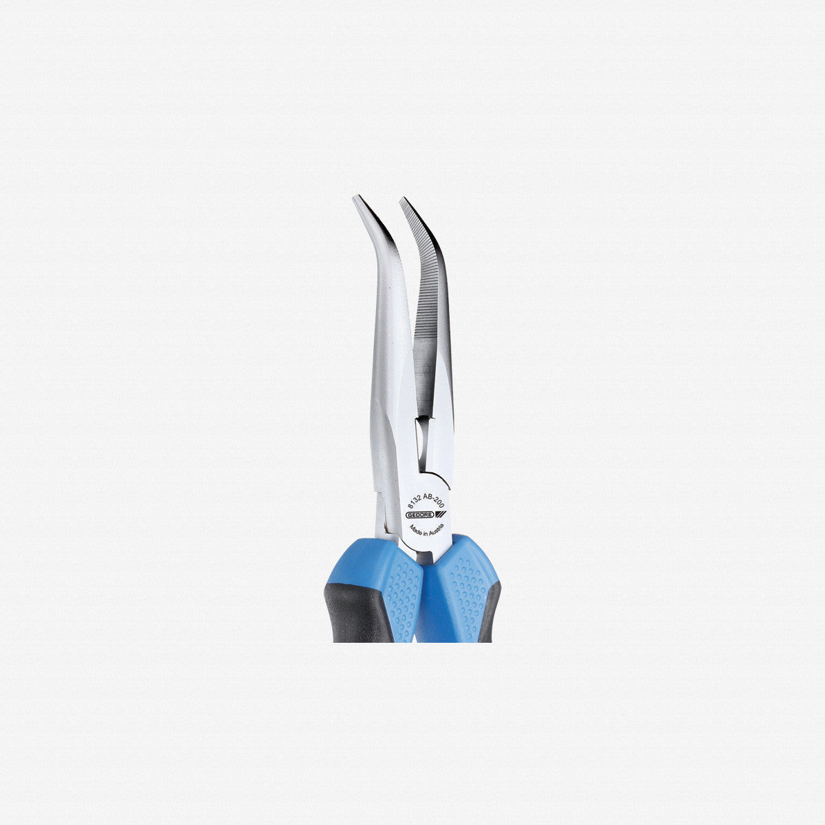 Gedore 8132 AB - 200 JC Bent nose telephone pliers 200 mm - GR6721300 - KC Tool
