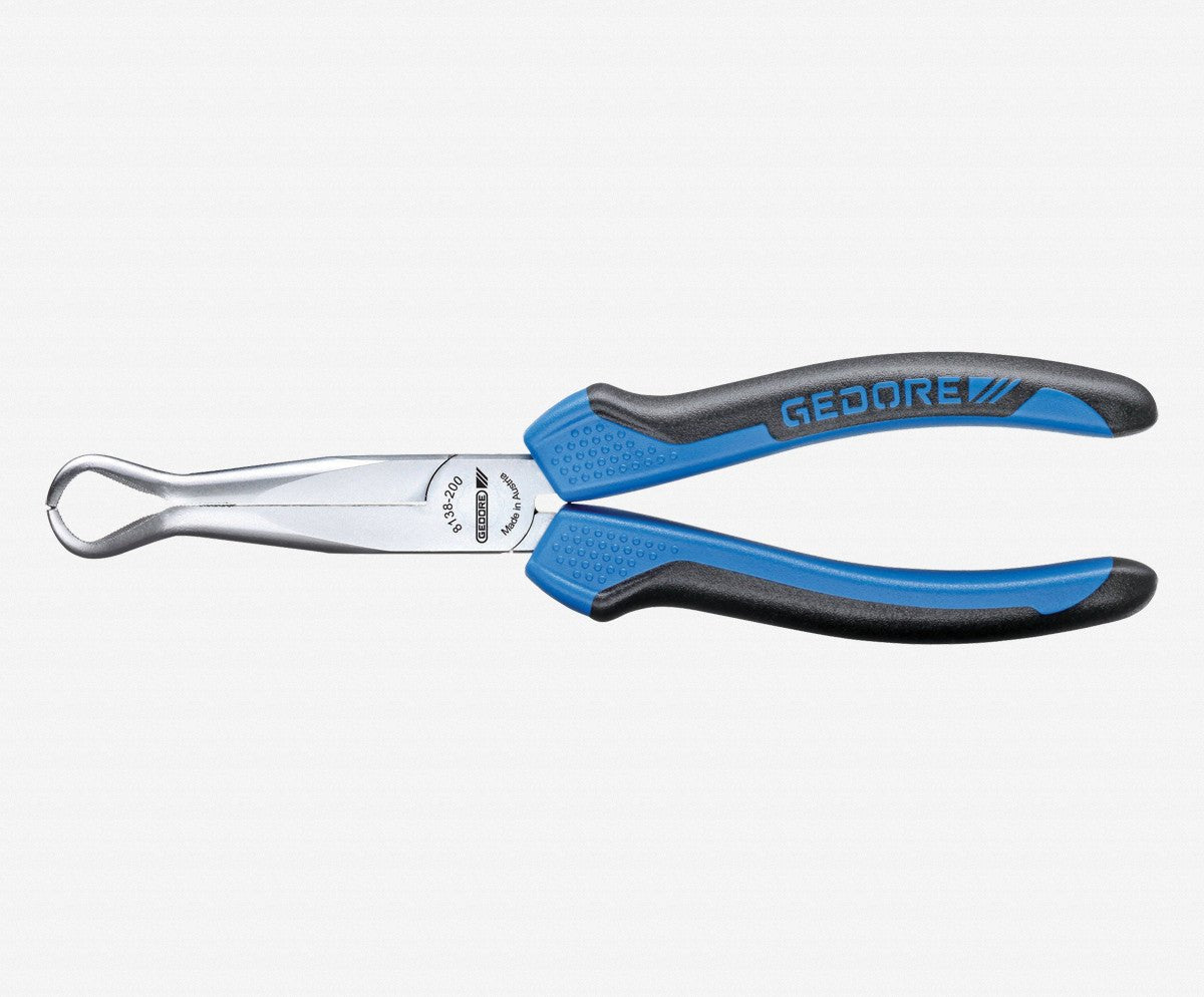 Gedore 8138 - 200 JC Mechanics pliers, without wire cutter, 30 degree angled 200 mm - GR6723350 - KC Tool