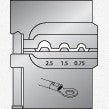 Gedore 8140-04 Module insert for non-insulated terminals 0.75/1.5/2.5 - GR1830589 - KC Tool