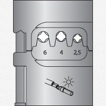 Gedore 8140 - 23 Module insert for Solarlok - GR2078082 - KC Tool