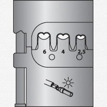 Gedore 8140 - 25 Module insert for Multi Contact MC3 - GR2078104 - KC Tool