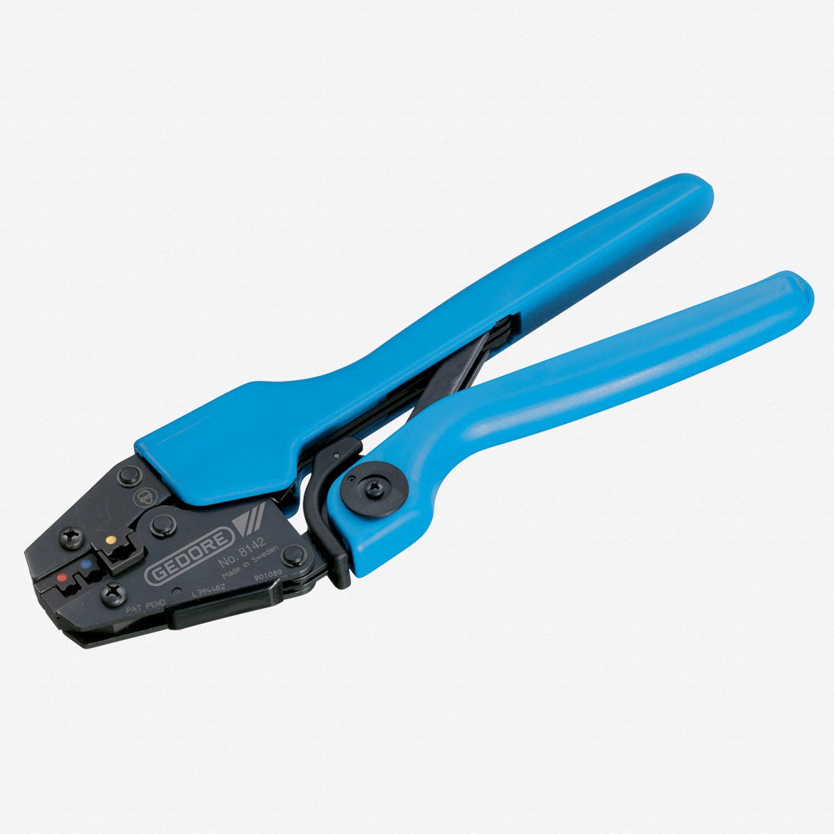 Gedore 8142 Precision crimp wrench for insulated terminals - GR1830767 - KC Tool