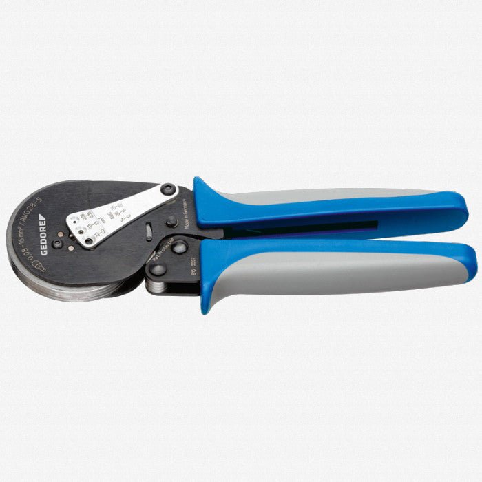 Gedore 8158 Crimp Wrench (Pliers) for Conductor End-Sleeves/Ferrules - GR2956268 - KC Tool