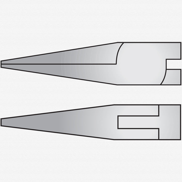 Gedore 8305 - 2 Needle nose electronic pliers - GR6725480 - KC Tool