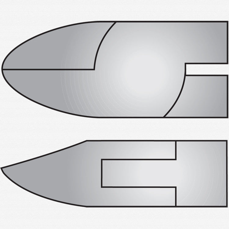 Gedore 8306 - 2 Miniature electronic side cutter - GR6726530 - KC Tool